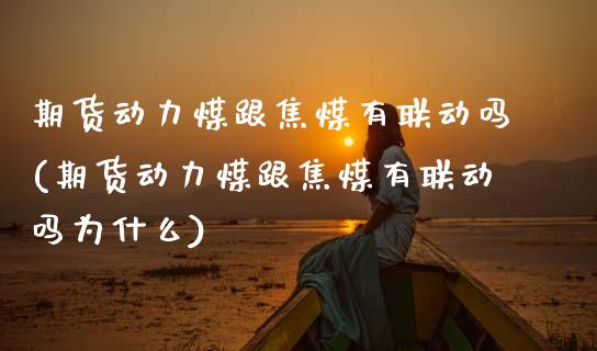 期货动力煤跟焦煤有联动吗(期货动力煤跟焦煤有联动吗为什么)_https://www.zztgc.com_期货开户_第1张