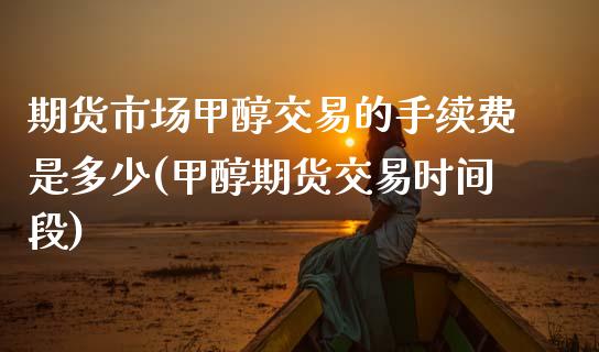 期货市场甲醇交易的手续费是多少(甲醇期货交易时间段)_https://www.zztgc.com_期货入门_第1张