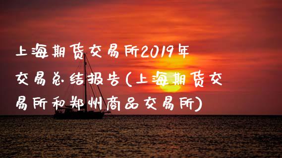 上海期货交易所2019年交易总结报告(上海期货交易所和郑州商品交易所)_https://www.zztgc.com_期货入门_第1张