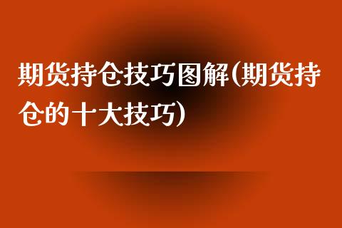 期货持仓技巧图解(期货持仓的十大技巧)_https://www.zztgc.com_黄金期货_第1张