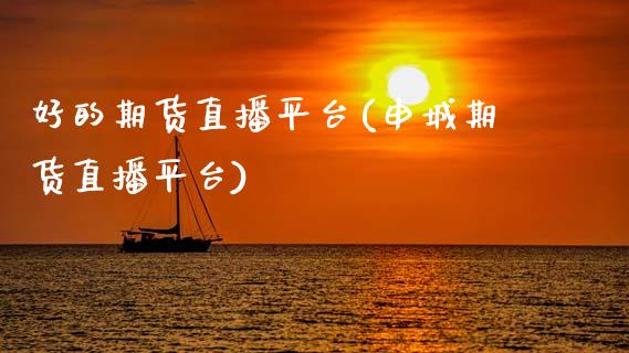 好的期货直播平台(申城期货直播平台)_https://www.zztgc.com_原油期货_第1张