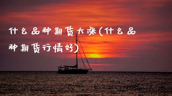 什么品种期货大涨(什么品种期货行情好)_https://www.zztgc.com_期货入门_第1张