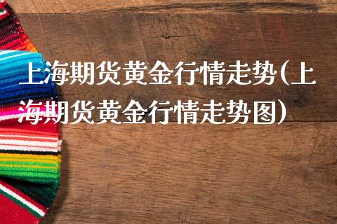 上海期货黄金行情走势(上海期货黄金行情走势图)_https://www.zztgc.com_黄金期货_第1张