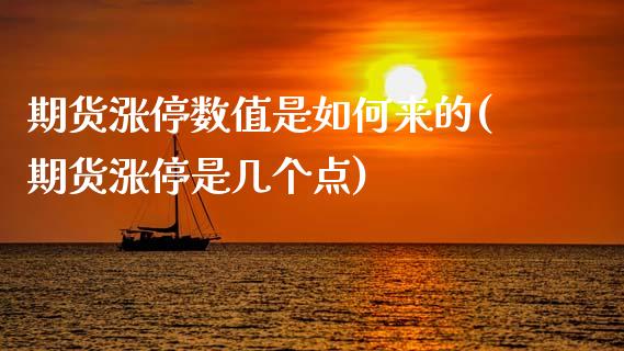 期货涨停数值是如何来的(期货涨停是几个点)_https://www.zztgc.com_原油期货_第1张