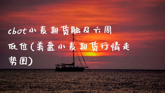 cbot小麦期货触及六周低位(美盘小麦期货行情走势图)_https://www.zztgc.com_期货开户_第1张