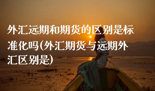 外汇远期和期货的区别是标准化吗(外汇期货与远期外汇区别是)_https://www.zztgc.com_原油期货_第1张