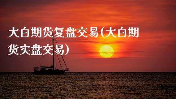 大白期货复盘交易(大白期货实盘交易)_https://www.zztgc.com_期货行情_第1张