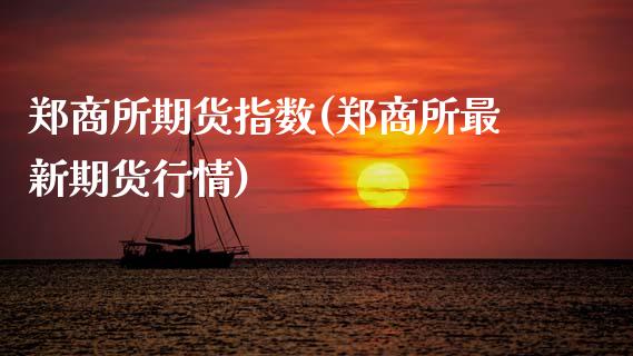 郑商所期货指数(郑商所最新期货行情)_https://www.zztgc.com_期货直播_第1张