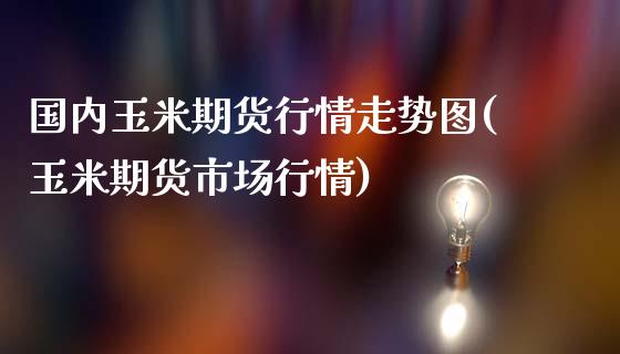国内玉米期货行情走势图(玉米期货市场行情)_https://www.zztgc.com_期货行情_第1张
