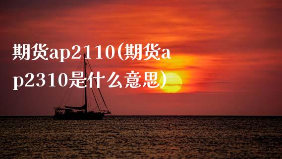 期货ap2110(期货ap2310是什么意思)_https://www.zztgc.com_期货入门_第1张