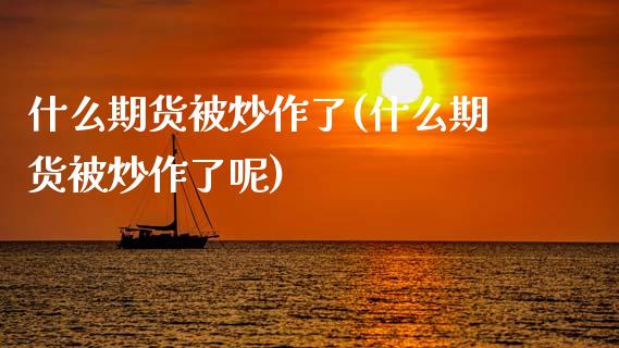 什么期货被炒作了(什么期货被炒作了呢)_https://www.zztgc.com_期货直播_第1张