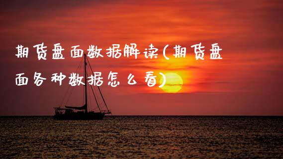 期货盘面数据解读(期货盘面各种数据怎么看)_https://www.zztgc.com_期货入门_第1张
