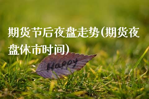 期货节后夜盘走势(期货夜盘休市时间)_https://www.zztgc.com_期货入门_第1张