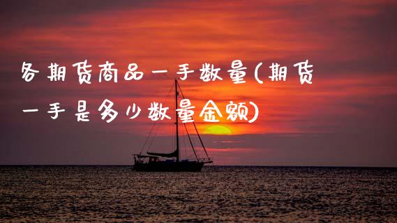 各期货商品一手数量(期货一手是多少数量金额)_https://www.zztgc.com_原油期货_第1张