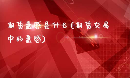 期货盘感是什么(期货交易中的盘感)_https://www.zztgc.com_期货入门_第1张