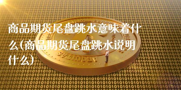 商品期货尾盘跳水意味着什么(商品期货尾盘跳水说明什么)_https://www.zztgc.com_期货入门_第1张