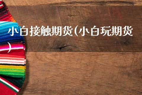 小白接触期货(小白玩期货)_https://www.zztgc.com_期货开户_第1张