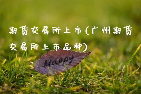 期货交易所上市(广州期货交易所上市品种)_https://www.zztgc.com_期货行情_第1张