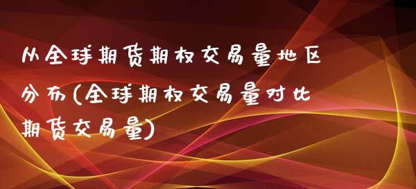 从全球期货期权交易量地区分布(全球期权交易量对比期货交易量)_https://www.zztgc.com_原油期货_第1张