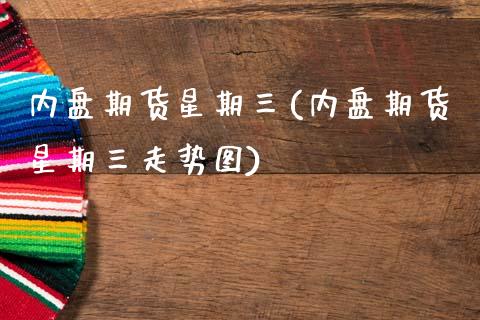 内盘期货星期三(内盘期货星期三走势图)_https://www.zztgc.com_期货直播_第1张