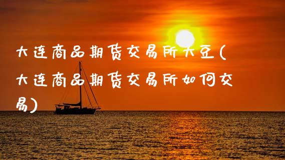 大连商品期货交易所大豆(大连商品期货交易所如何交易)_https://www.zztgc.com_期货直播_第1张