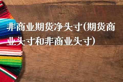 非商业期货净头寸(期货商业头寸和非商业头寸)_https://www.zztgc.com_期货行情_第1张