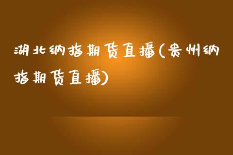 湖北纳指期货直播(贵州纳指期货直播)_https://www.zztgc.com_原油期货_第1张