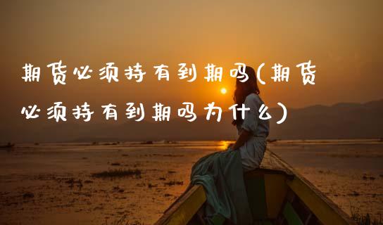 期货必须持有到期吗(期货必须持有到期吗为什么)_https://www.zztgc.com_原油期货_第1张