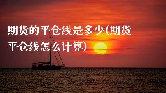 期货的平仓线是多少(期货平仓线怎么计算)_https://www.zztgc.com_期货开户_第1张
