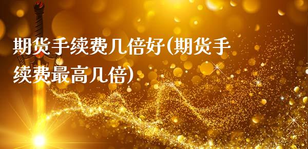 期货手续费几倍好(期货手续费最高几倍)_https://www.zztgc.com_原油期货_第1张