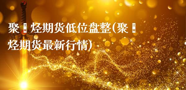 聚烯烃期货低位盘整(聚烯烃期货最新行情)_https://www.zztgc.com_期货行情_第1张