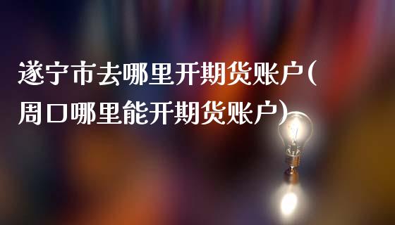 遂宁市去哪里开期货账户(周口哪里能开期货账户)_https://www.zztgc.com_原油期货_第1张
