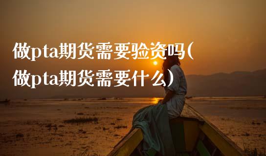 做pta期货需要验资吗(做pta期货需要什么)_https://www.zztgc.com_原油期货_第1张