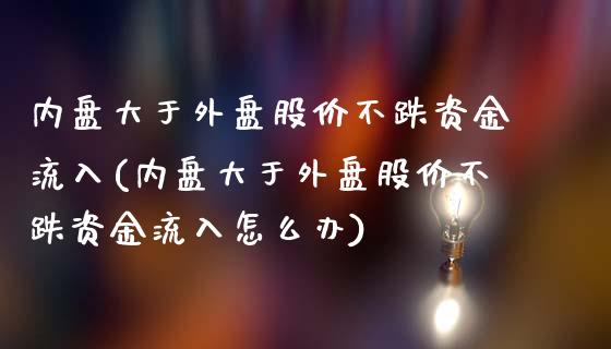 内盘大于外盘股价不跌资金流入(内盘大于外盘股价不跌资金流入怎么办)_https://www.zztgc.com_期货开户_第1张