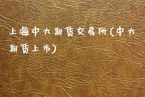 上海中大期货交易所(中大期货上市)_https://www.zztgc.com_期货行情_第1张