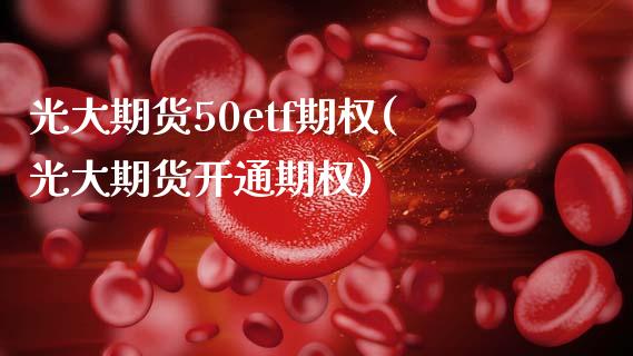 光大期货50etf期权(光大期货开通期权)_https://www.zztgc.com_原油期货_第1张