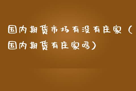 国内期货市场有没有**（国内期货有**吗）_https://www.zztgc.com_原油期货_第1张
