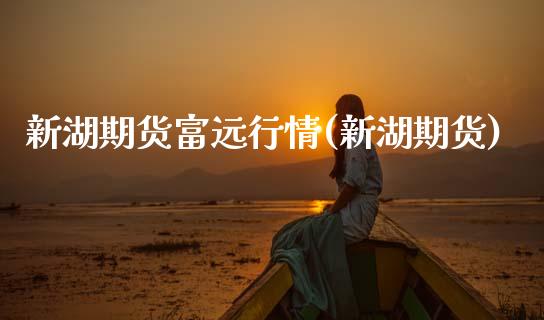 新湖期货富远行情(新湖期货)_https://www.zztgc.com_期货入门_第1张