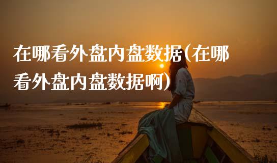 在哪看外盘内盘数据(在哪看外盘内盘数据啊)_https://www.zztgc.com_期货入门_第1张