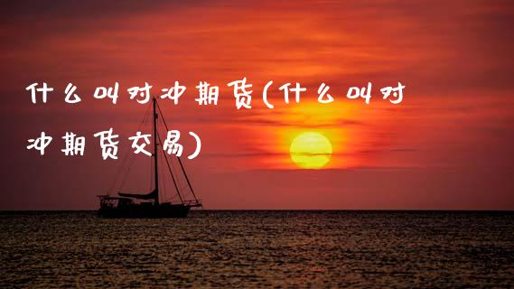 什么叫对冲期货(什么叫对冲期货交易)_https://www.zztgc.com_黄金期货_第1张
