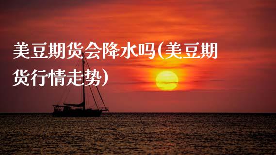 美豆期货会降水吗(美豆期货行情走势)_https://www.zztgc.com_期货行情_第1张