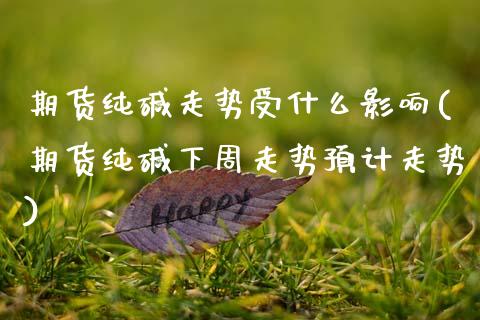 期货纯碱走势受什么影响(期货纯碱下周走势预计走势)_https://www.zztgc.com_期货入门_第1张