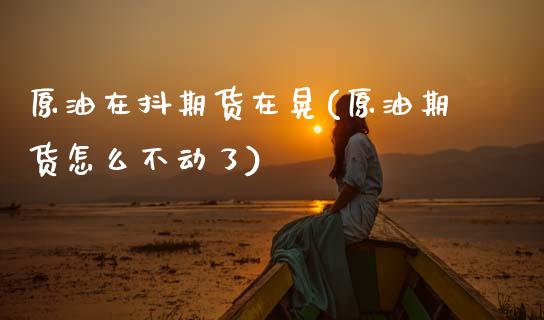 原油在抖期货在晃(原油期货怎么不动了)_https://www.zztgc.com_期货入门_第1张