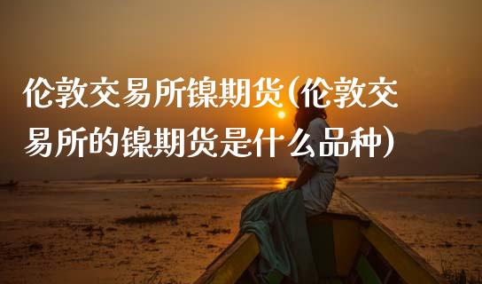 伦敦交易所镍期货(伦敦交易所的镍期货是什么品种)_https://www.zztgc.com_期货行情_第1张