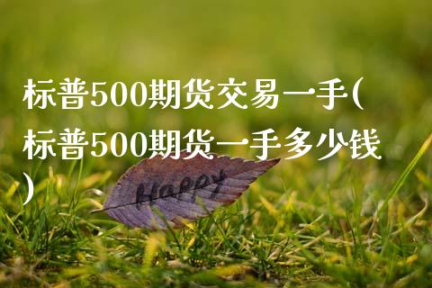 标普500期货交易一手(标普500期货一手多少钱)_https://www.zztgc.com_原油期货_第1张