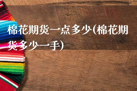 棉花期货一点多少(棉花期货多少一手)_https://www.zztgc.com_期货行情_第1张