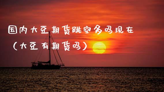 国内大豆期货跳空多吗现在（大豆有期货吗）_https://www.zztgc.com_原油期货_第1张