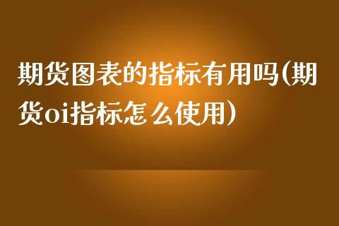期货图表的指标有用吗(期货oi指标怎么使用)_https://www.zztgc.com_期货直播_第1张
