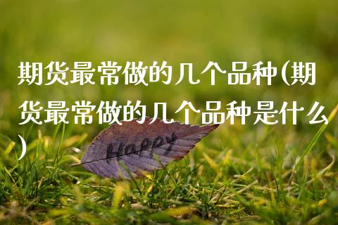 期货最常做的几个品种(期货最常做的几个品种是什么)_https://www.zztgc.com_期货入门_第1张