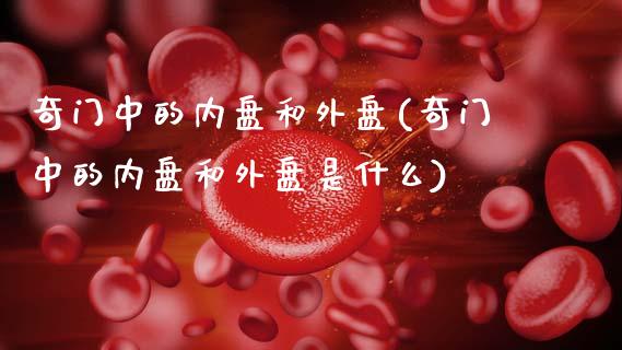 奇门中的内盘和外盘(奇门中的内盘和外盘是什么)_https://www.zztgc.com_期货入门_第1张